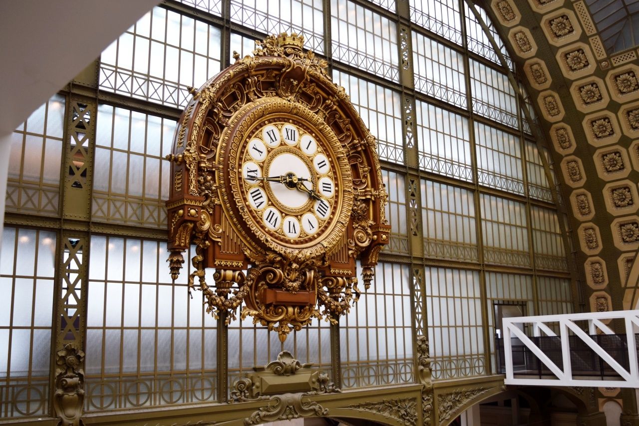 Musee D'Orsay Clock Paris