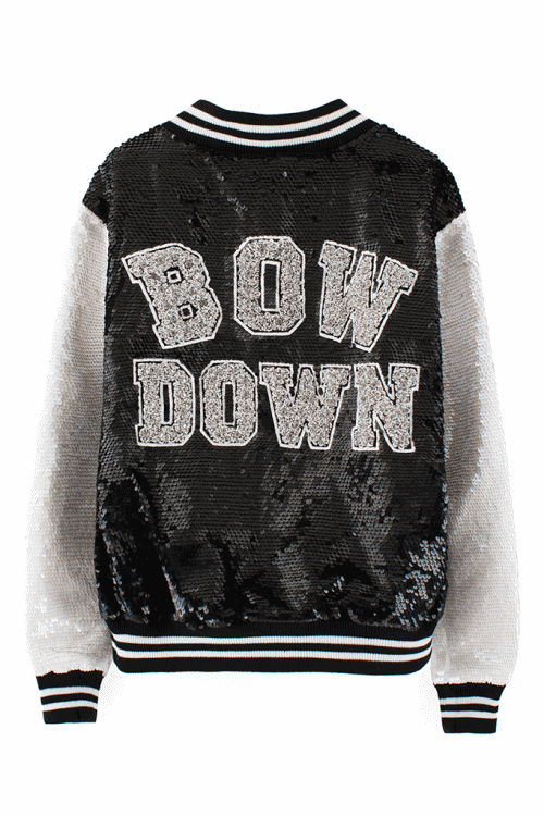 Ashish Bow Down Varsity Jacket VFiles