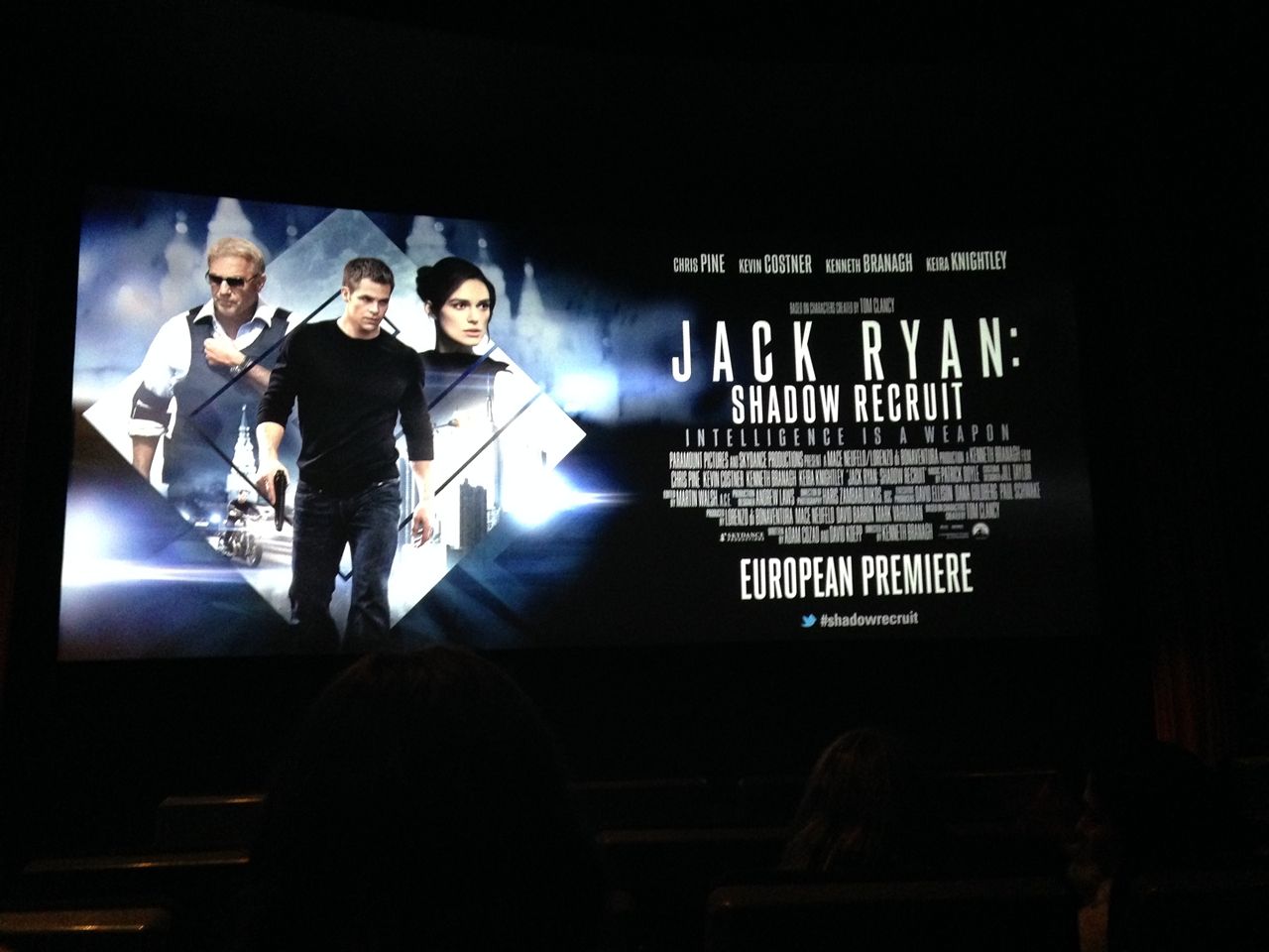 Jack Ryan European Premiere