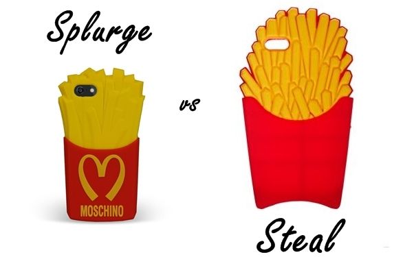 Moschino Fries iPhone Case