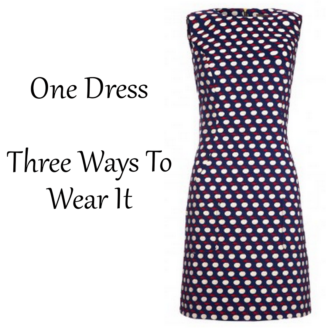 Fever London Apple Print Shift Dress