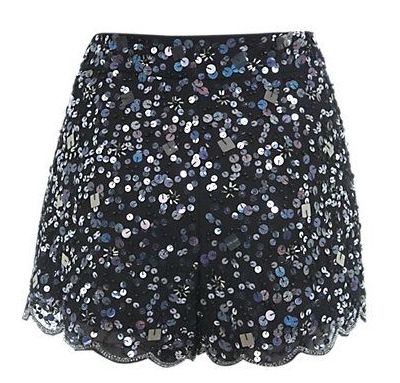 Christmas Party Sequin Shorts